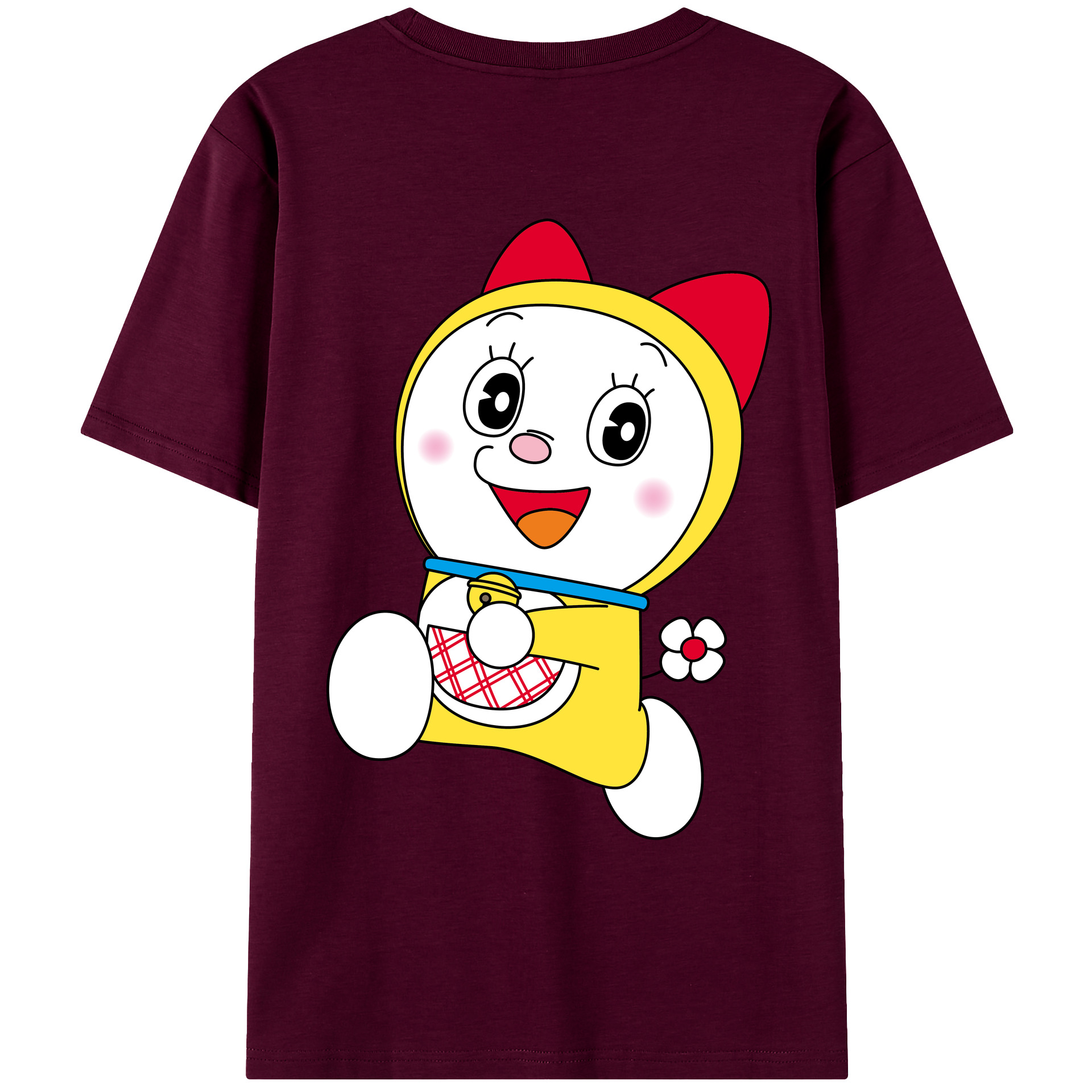 （画像用） ドラえもん ドラミ Doraemon Dorami レディース半袖Tシャツ(バックプリント)